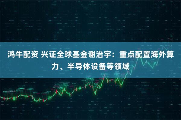 鸿牛配资 兴证全球基金谢治宇：重点配置海外算力、半导体设备等领域