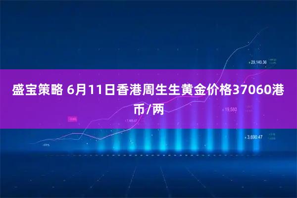 盛宝策略 6月11日香港周生生黄金价格37060港币/两